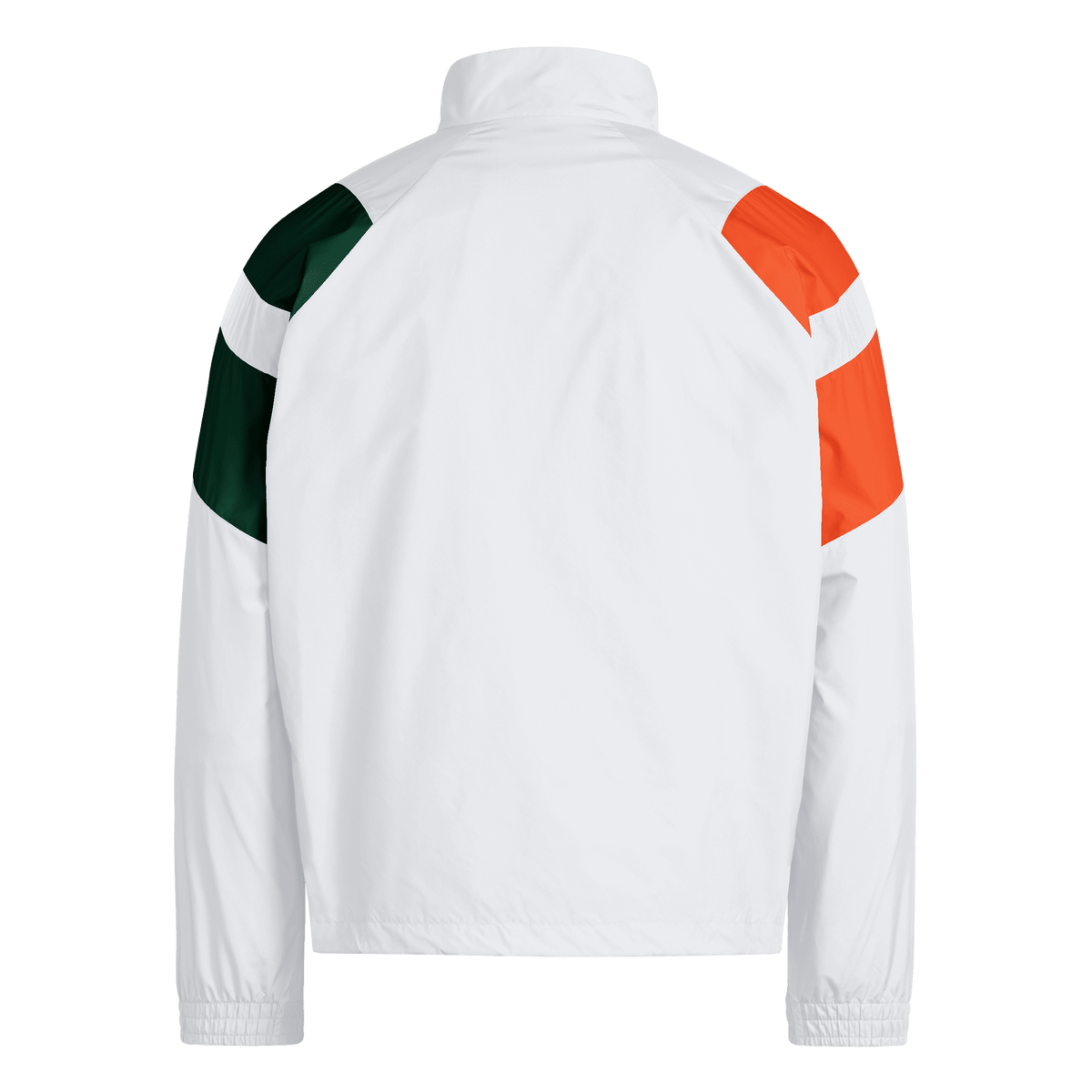 Miami Hurricanes adidas 2026 Strategy Jacket - White