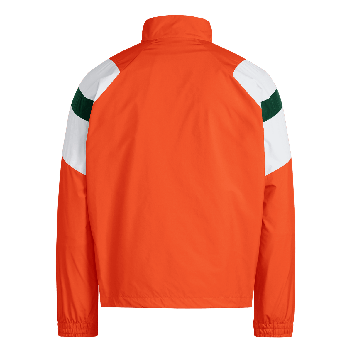 Miami Hurricanes adidas 2026 Strategy Jacket - Orange