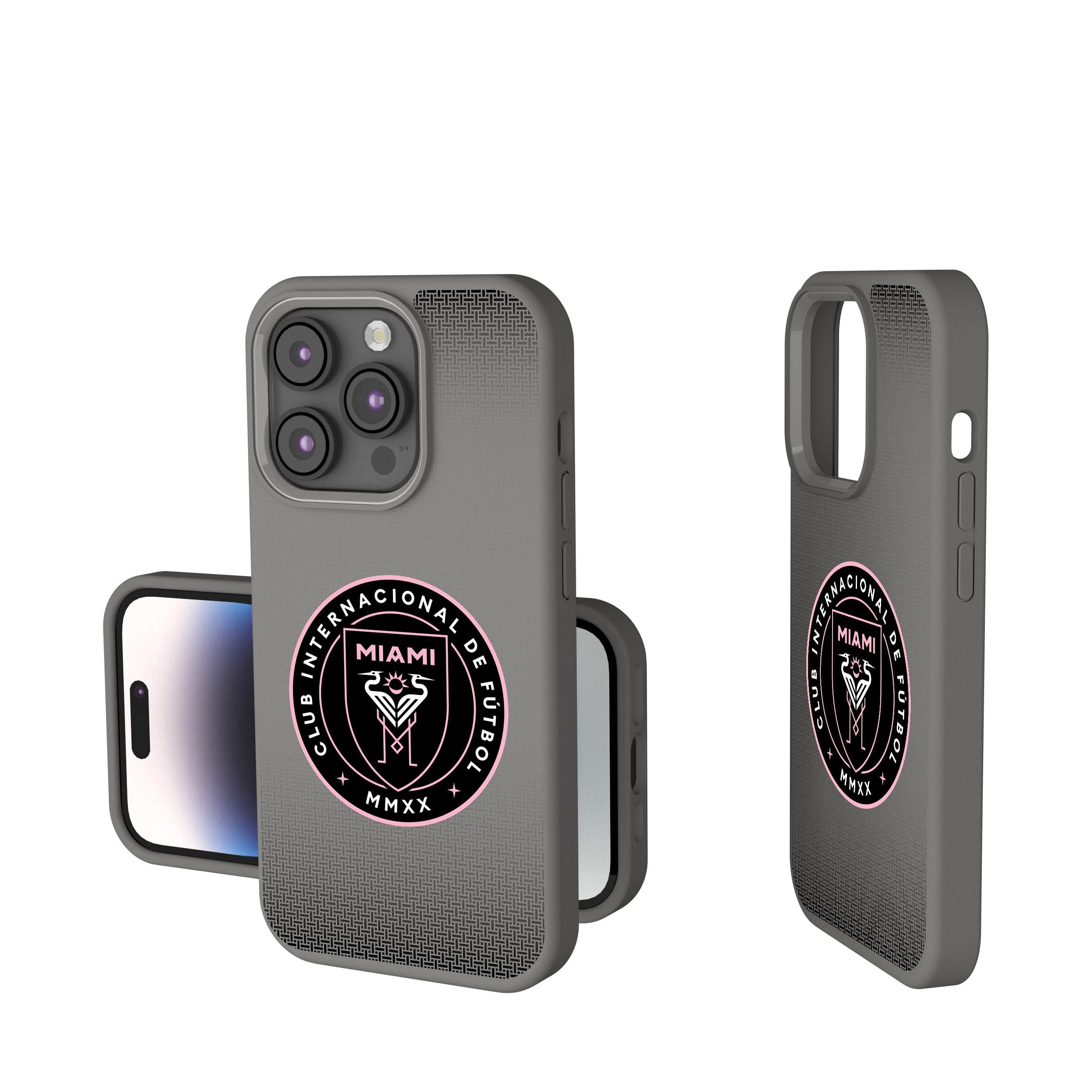 Inter Miami CF Linen Soft Touch Phone Case