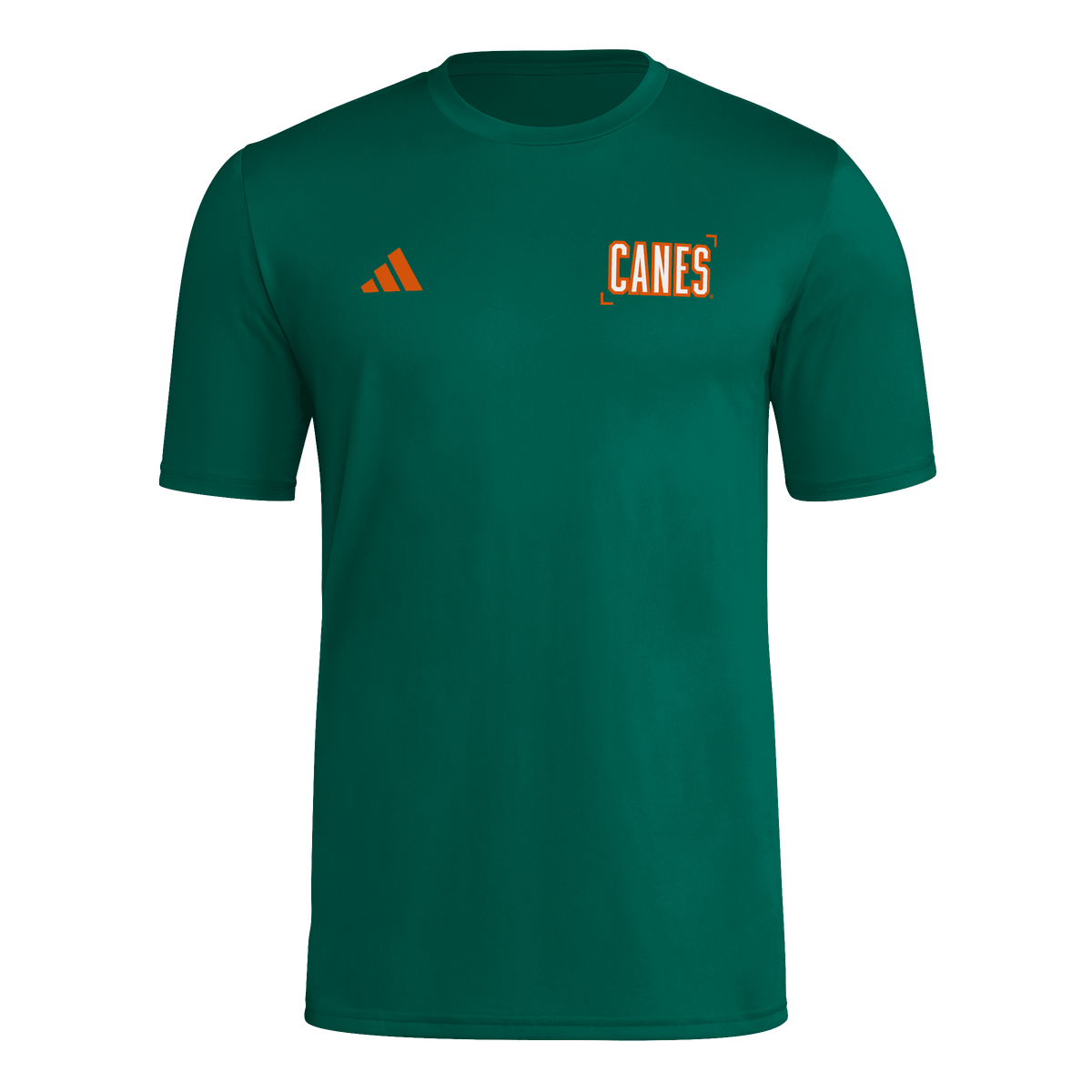 Miami Hurricanes adidas 2026 Pregame T-Shirt - Green