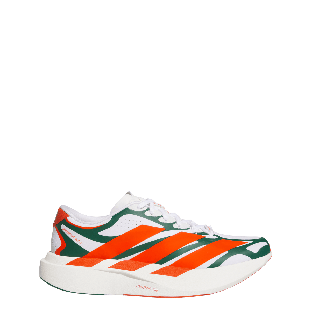 Miami Hurricanes adidas 2026 Adizero EVO SL EXO Shoes