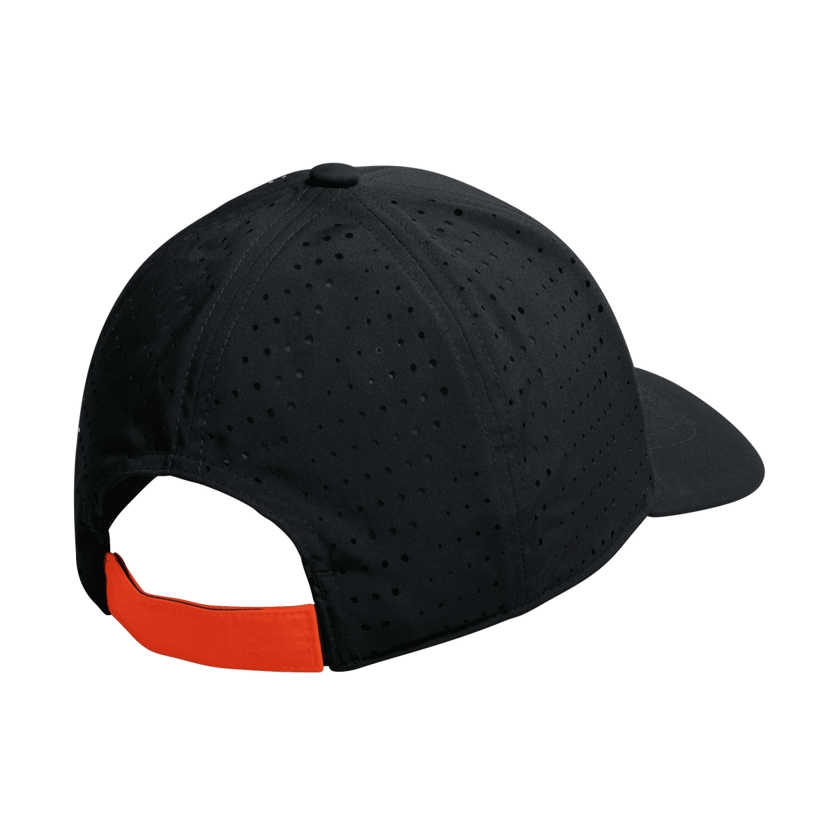 Miami Hurricanes adidas Structured Perforated Adjustable Hat - Black