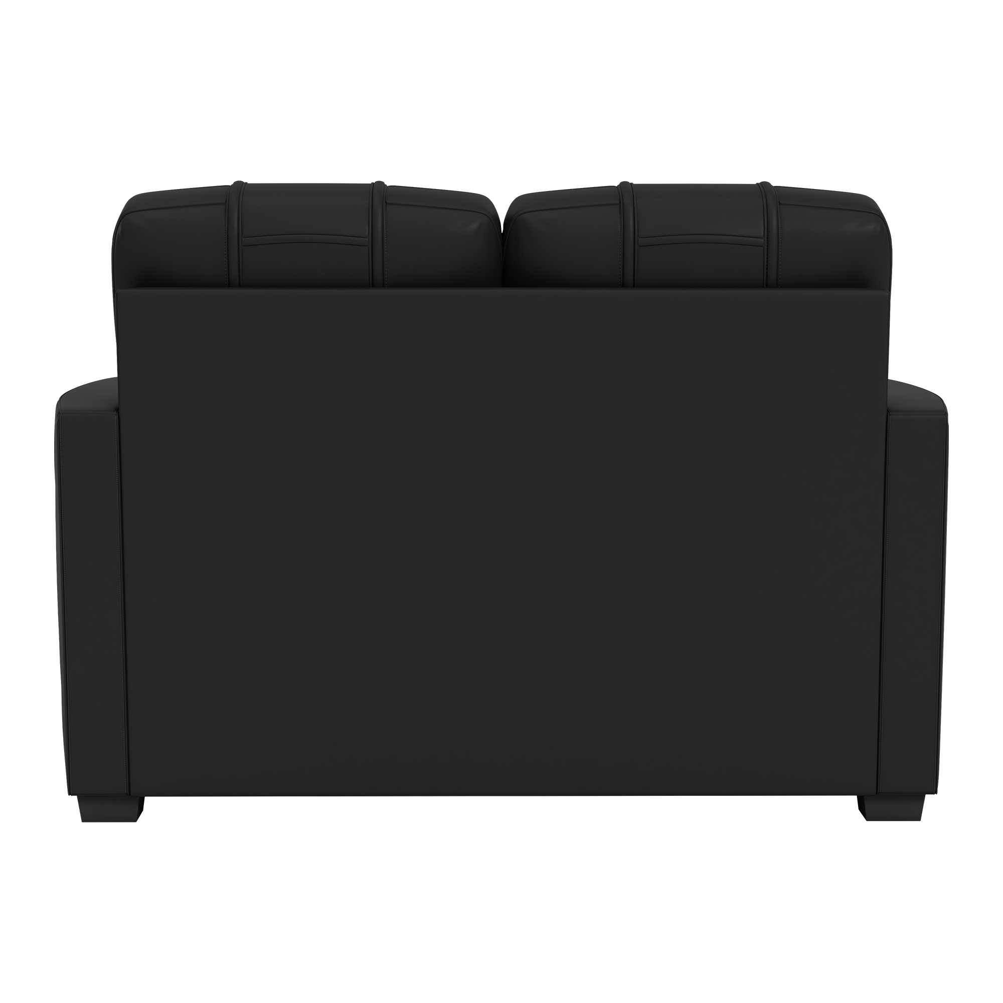 Silver Loveseat with Miami Hurricanes Secondary Logo