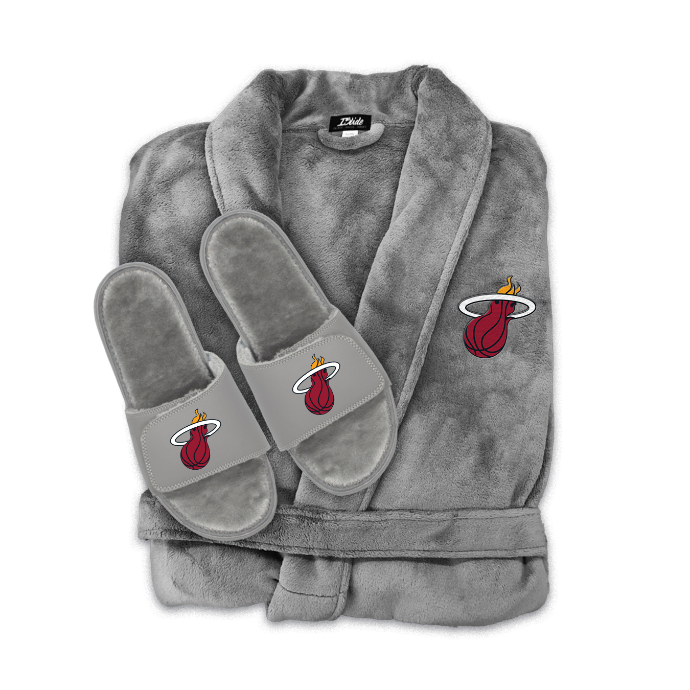 Miami Heat Boss Robe Slide Bundle
