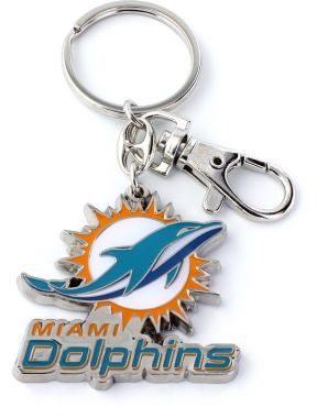 Miami Dolphins Heavyweight Keychain