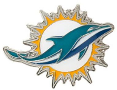 Miami Dolphins Primary Logo Pin