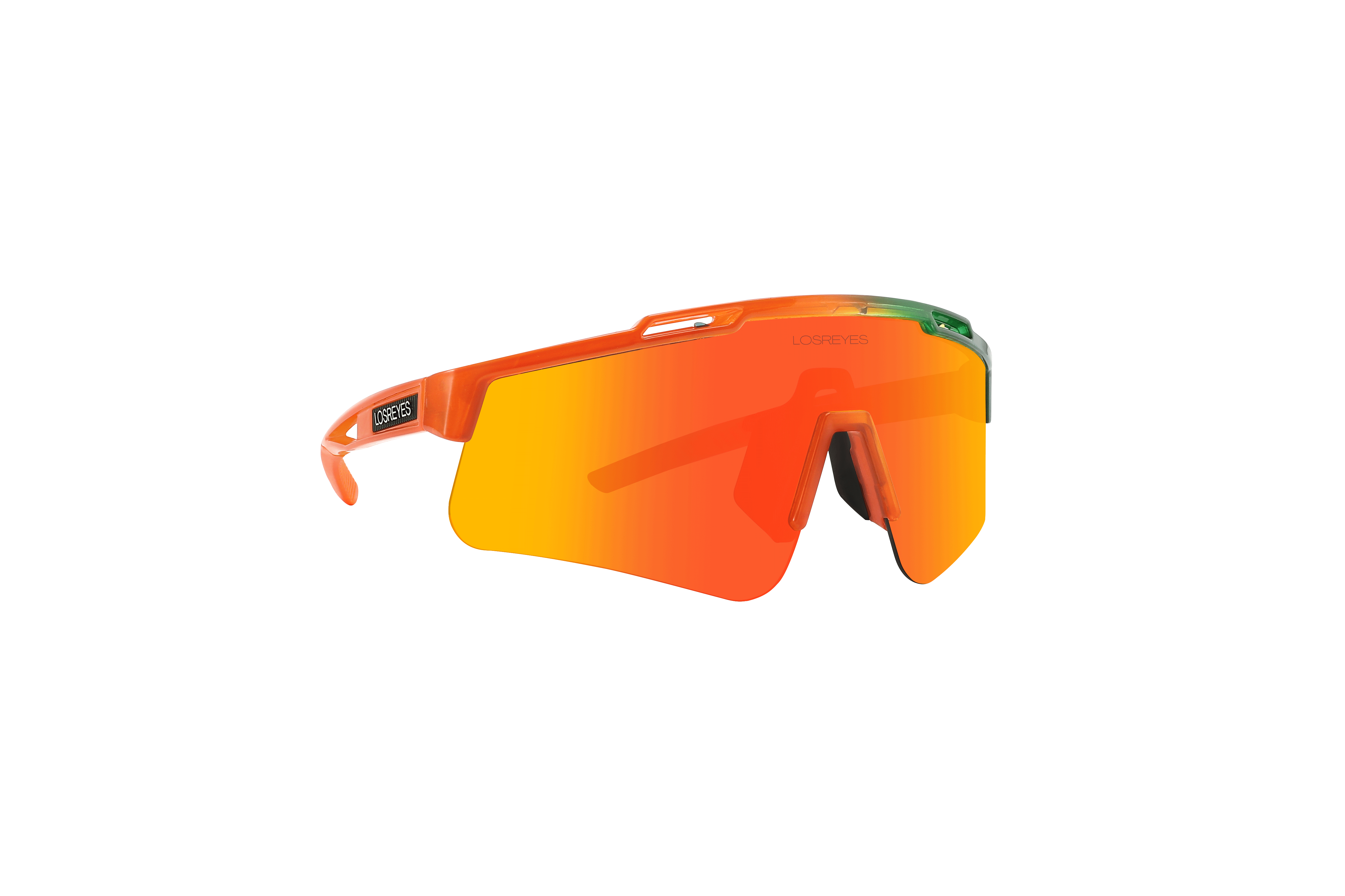 Los Reyes Miami Prime "Green/Orange" Sunglasses