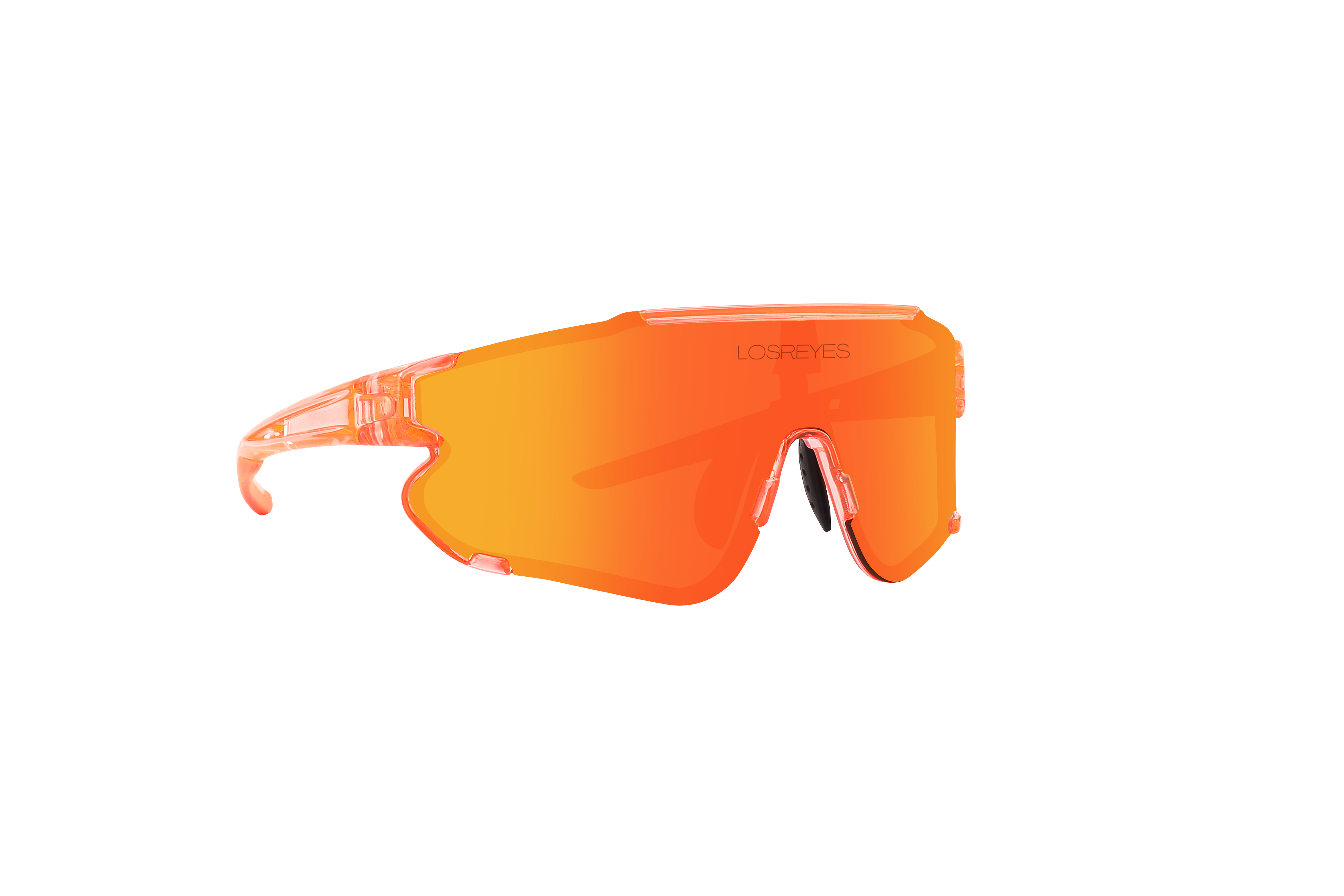 Los Reyes Miami Prime "Transparent Orange" Sunglasses