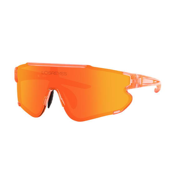 Los Reyes Miami Prime Transparent Orange Sunglasses
