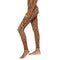 Miami Hurricanes ZooZatz U Wavy Checkerboard Pocket Leggings - Orange/Green