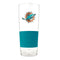 Miami Dolphins Score 20 oz Grip Glass - Aqua Band