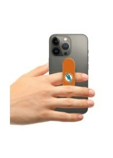 Miami Dolphins Finger Loop Phone Stand - Orange