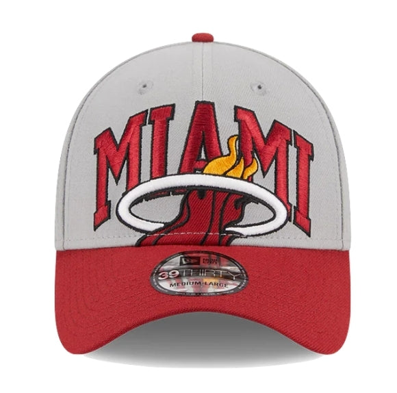 Miami Heat New Era Tip-Off 39THIRTY Stretch Fit Hat