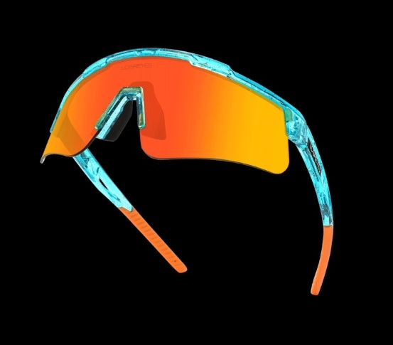 Los Reyes Miami Prime "Aqua/Orange" Sunglasses