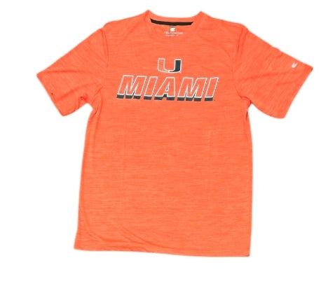 Miami Hurricanes Colosseum Dozer Heathered T-Shirt - Orange