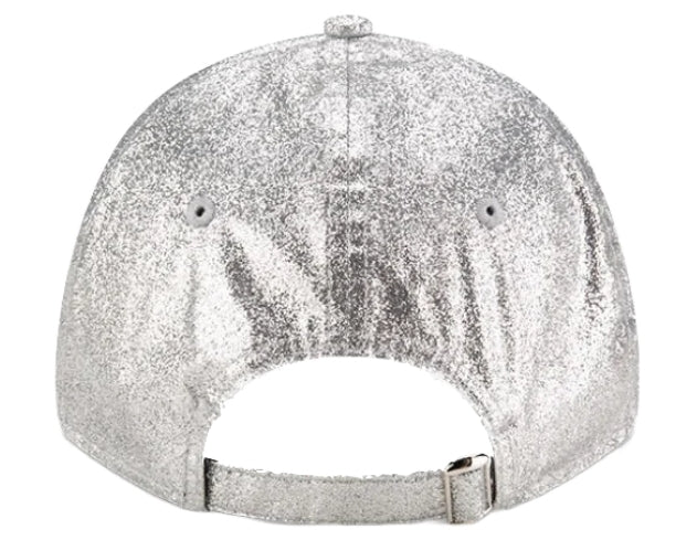 Miami Heat New Era Women's 9FORTY Sparkly Adjustable Hat - Silver