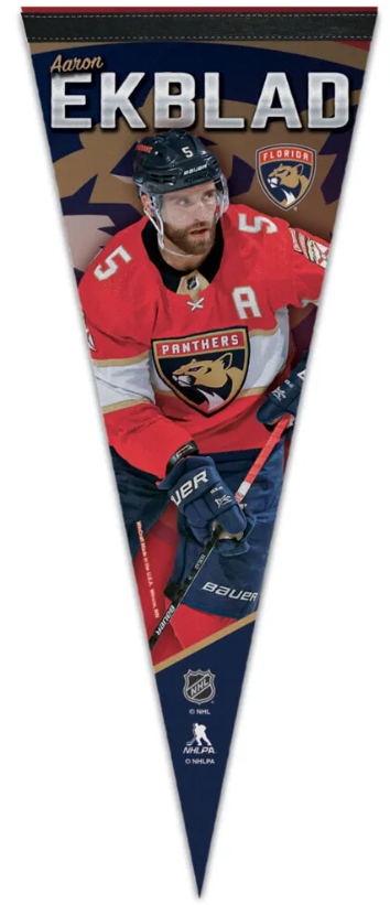 Florida Panthers Aaron Ekblad Premium Pennant Roll it