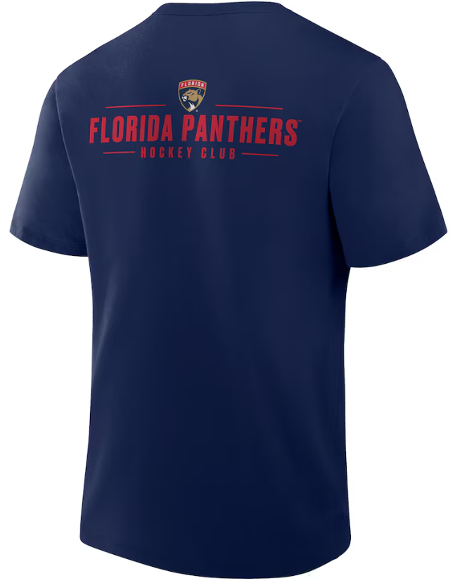 Florida Panthers Fanatics Crash the Boards T-Shirt - Navy Blue