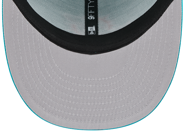 Miami Dolphins New Era 9Fifty Low Profile Primary Logo Trucker Hat - Aqua