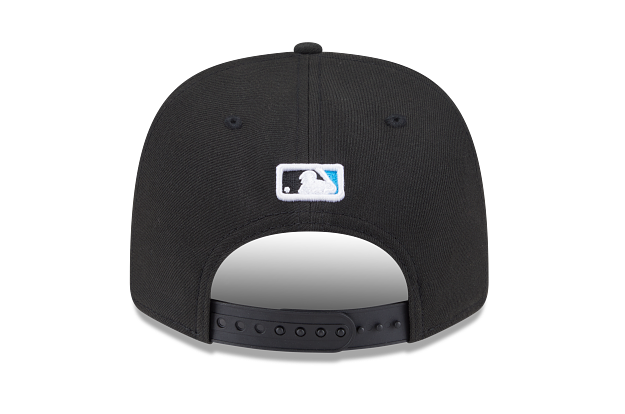 Miami Marlins New Era 9Seventy Primary Logo Snapback Hat - Black
