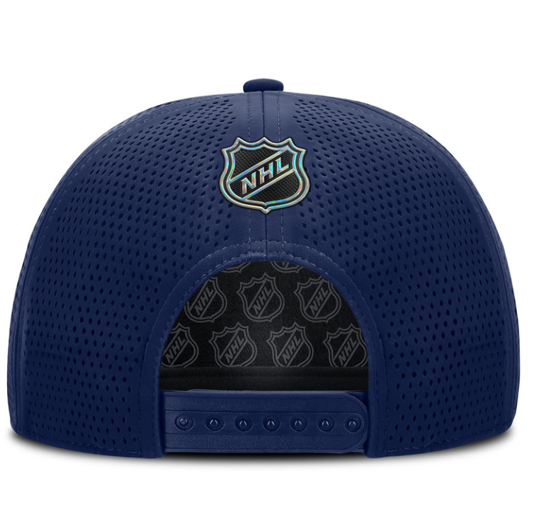 Florida Panthers Fanatics Rink Rubber Patch Adjustable Rope Hat - Navy