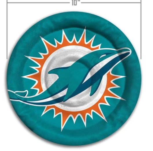Miami Dolphins Flimzee Bean Bag Flying Disc