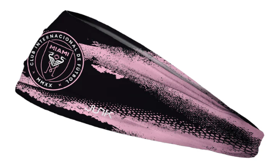 Inter Miami CF Junk Headband Rally Cry - Pink/Black