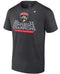 Florida Panthers 2023 Youth Eastern Conference Champions Locker Room Shirts - Heather Charcoal