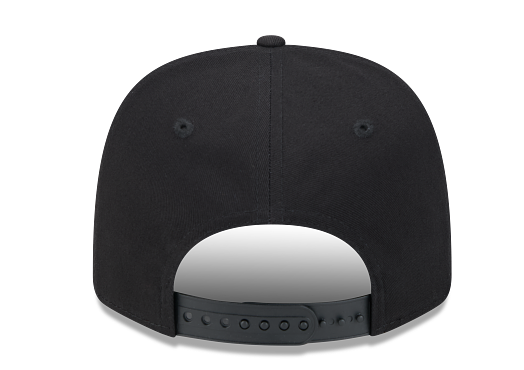Miami Marlins New Era 9Seventy Wordmark Rope Snapback Hat - Black