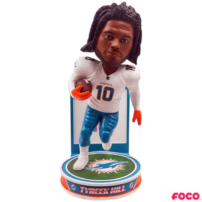 Tyreek Hill Miami Dolphins Hero Series Bobblehead - White Jersey