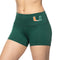 Miami Hurricanes ZooZatz Booty Shorts - Green