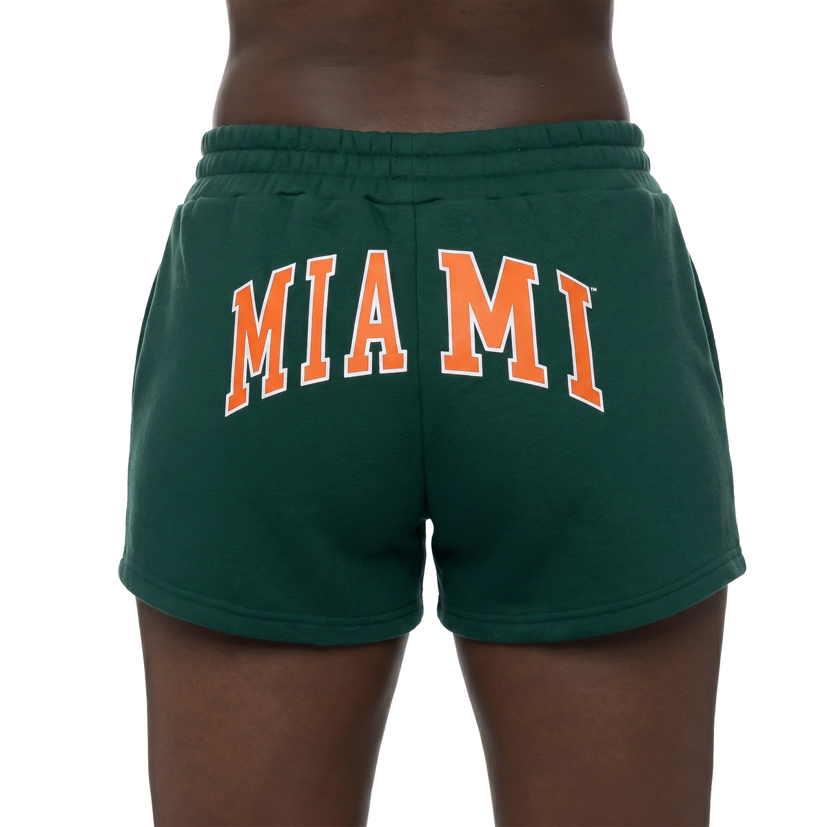 Miami Hurricanes ZooZatz Fleece Box Shorts - Green