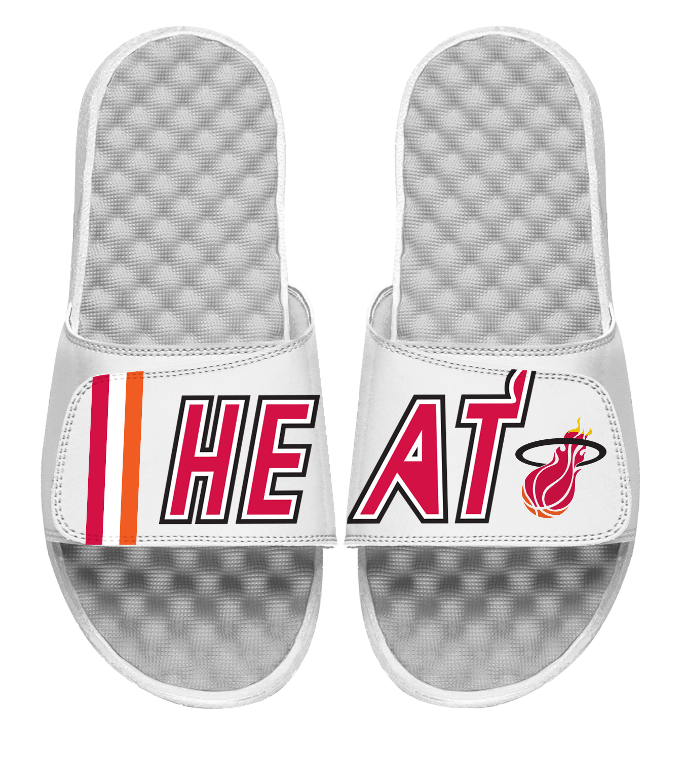 Miami Heat Vintage Split Slides