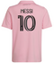 Pre-Order Inter Miami CF adidas MESSI #10 Youth Home Jersey - Pink