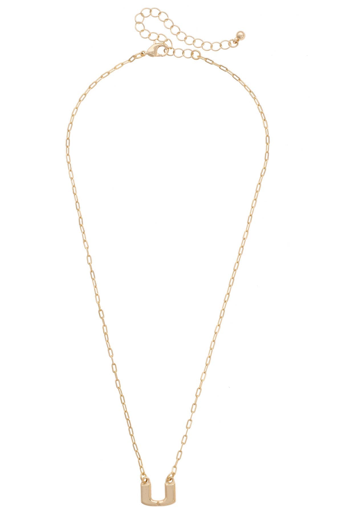 Miami Hurricanes 24K Gold Plated Pendant Necklace