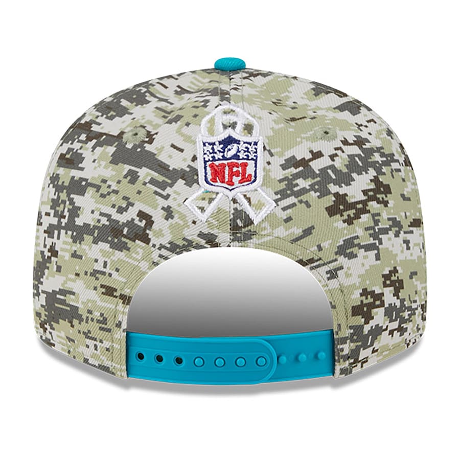 Miami Dolphins New Era 2023 Salute to Service 9Fifty Snapback Hat