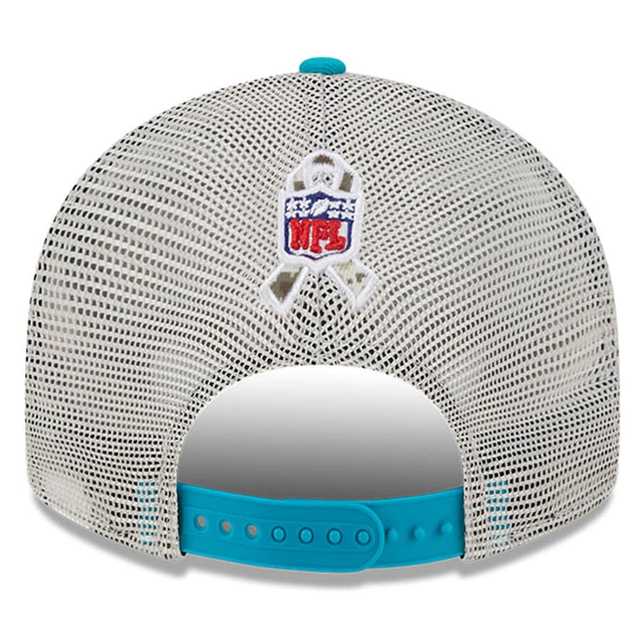 Miami Dolphins New Era 2023 Salute to Service 9Fifty Low Profile Snapb