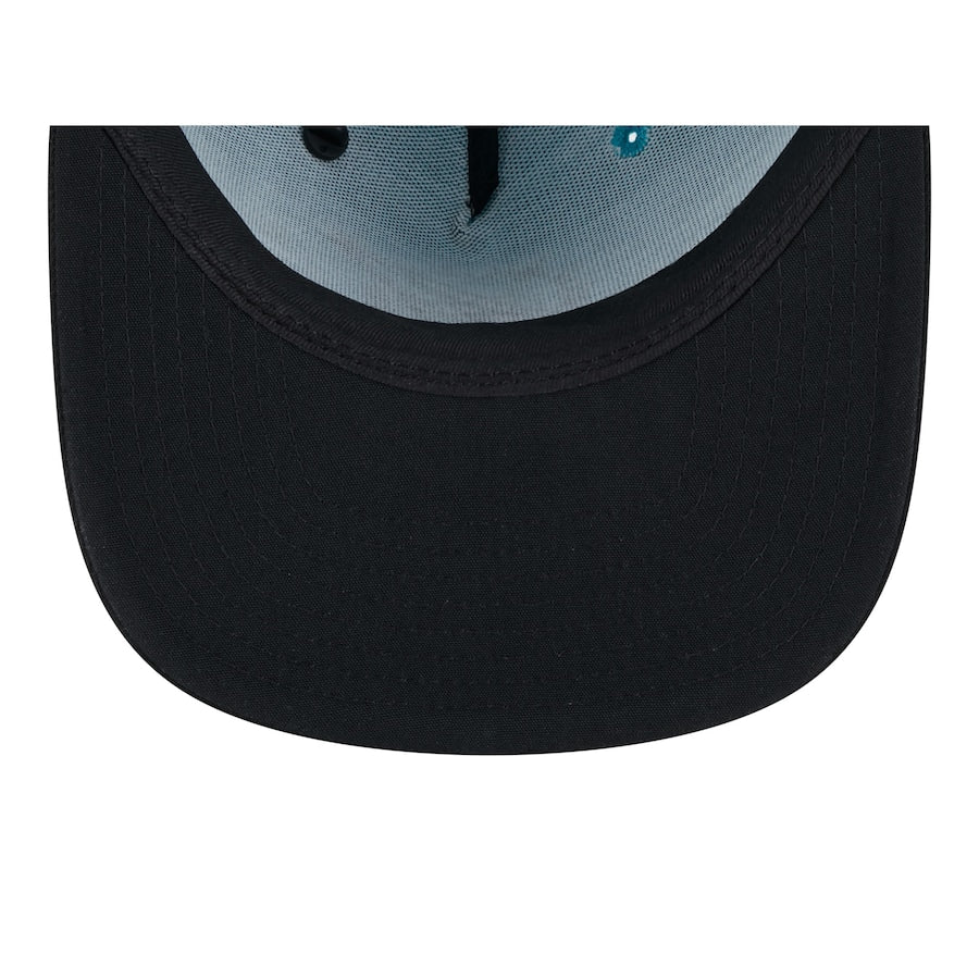 Miami Dolphins New Era 2024 Inspire Change A-Frame 9FIFTY Snapback Hat - Aqua/Black