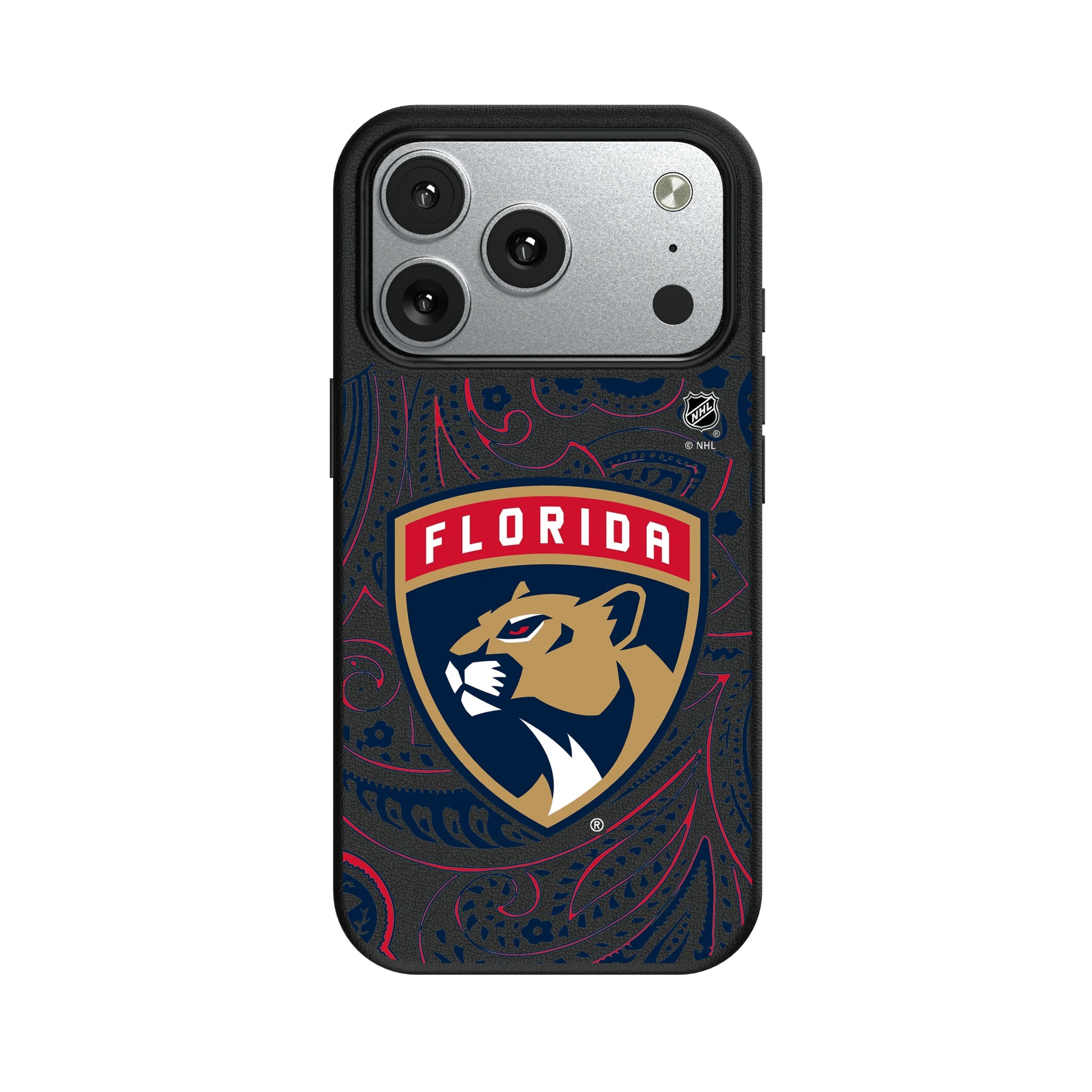 Florida Panthers Paisley MagSafe Compatible Phone Case