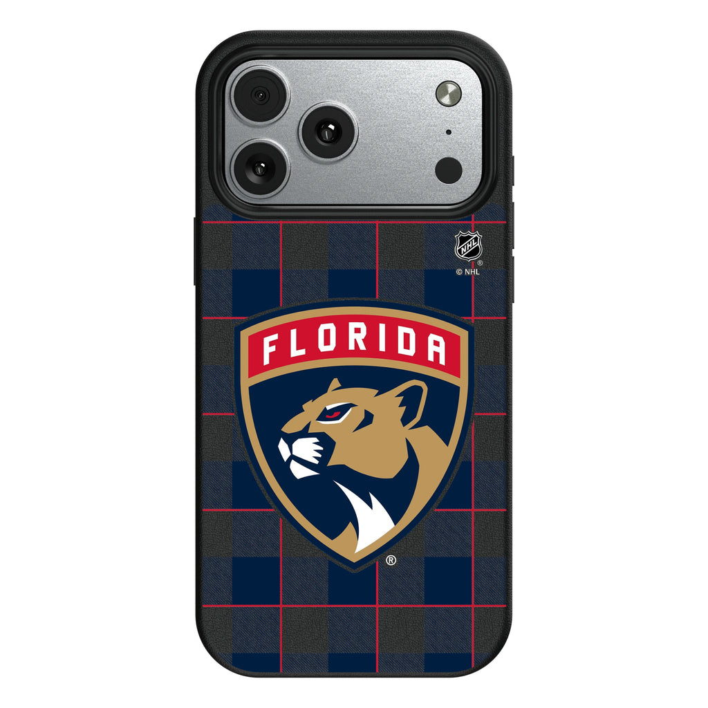 Florida Panthers Plaid MagSafe Compatible Phone Case iPhone 17 Pro Max Florida Panthers Plaid MagSafe Compatible Phone Case iPhone 17 Pro Max