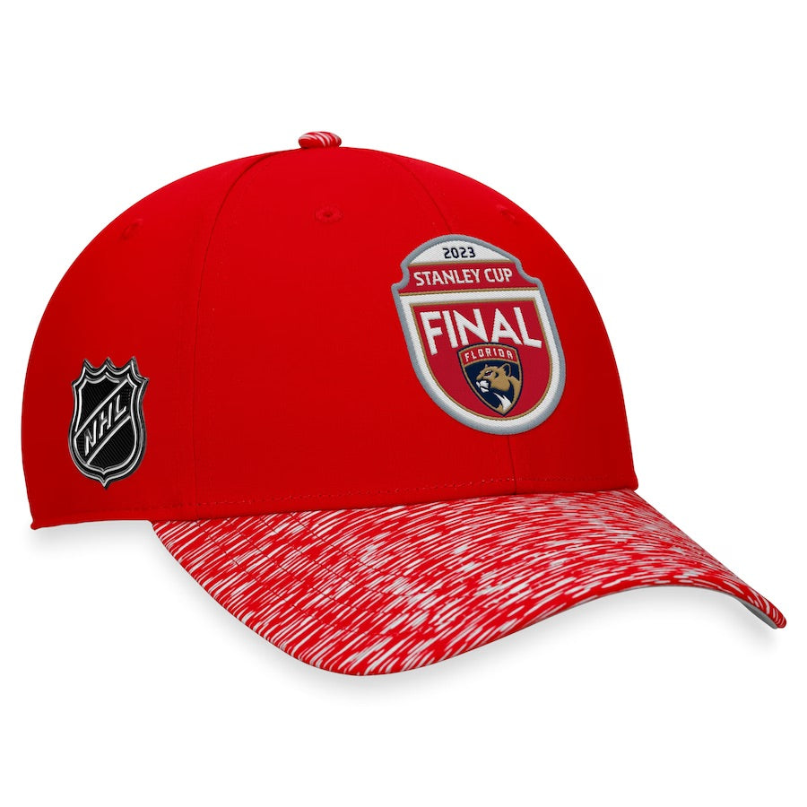 Florida Panthers 2023 Stanley Cup Final Locker Room Hat - Red