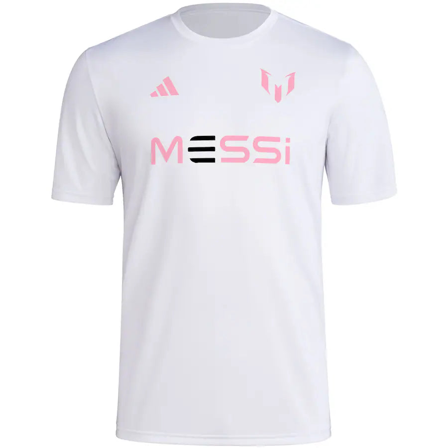 Lionel Messi x adidas Wordmark T-Shirt - White
