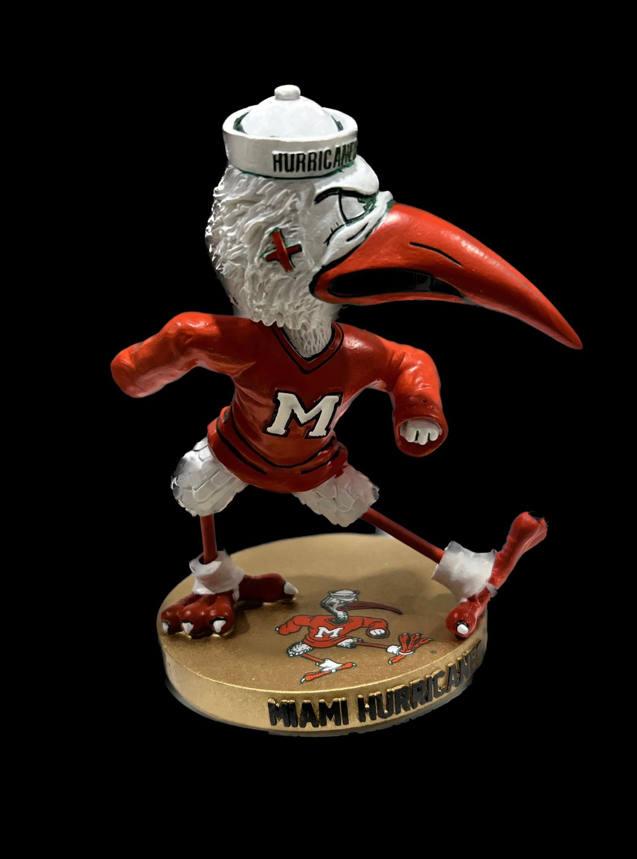 Miami Hurricanes Vintage Sebastian Limited Edition Bobblehead - 5.5 Inches