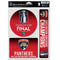 Florida Panthers WinCraft 2023 Stanley Cup Final 3-Pack Fan Decal Set