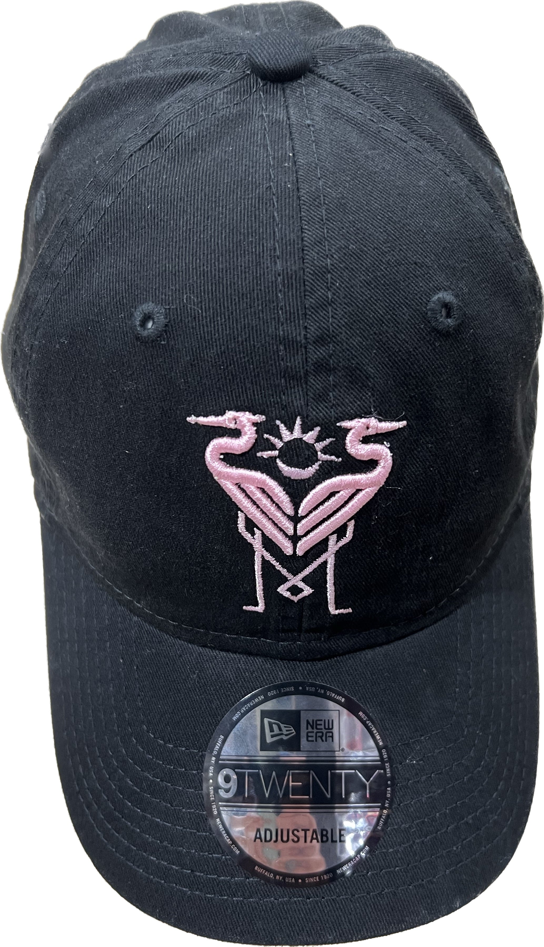 Inter Miami CF MLS New Era 9Twenty Heron Logo Adjustable Hat