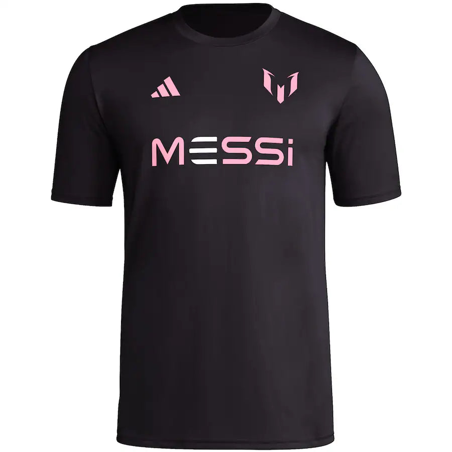 Lionel Messi x adidas Youth Wordmark T-Shirt - Black