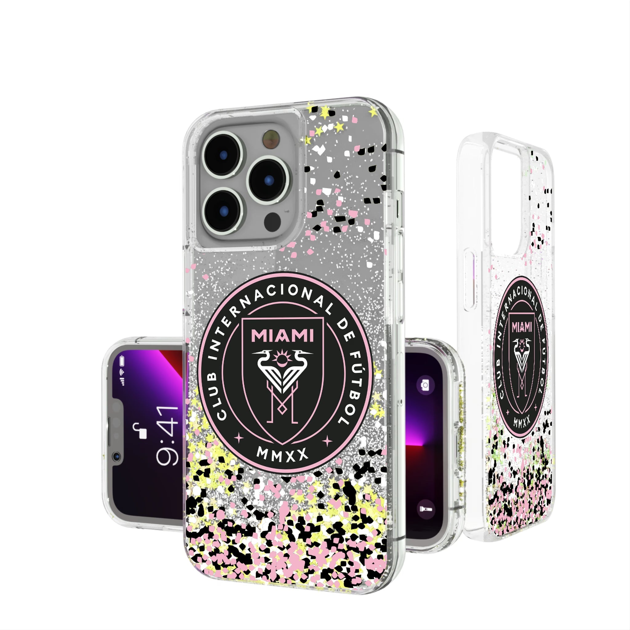 Inter Miami CF Confetti Glitter Case