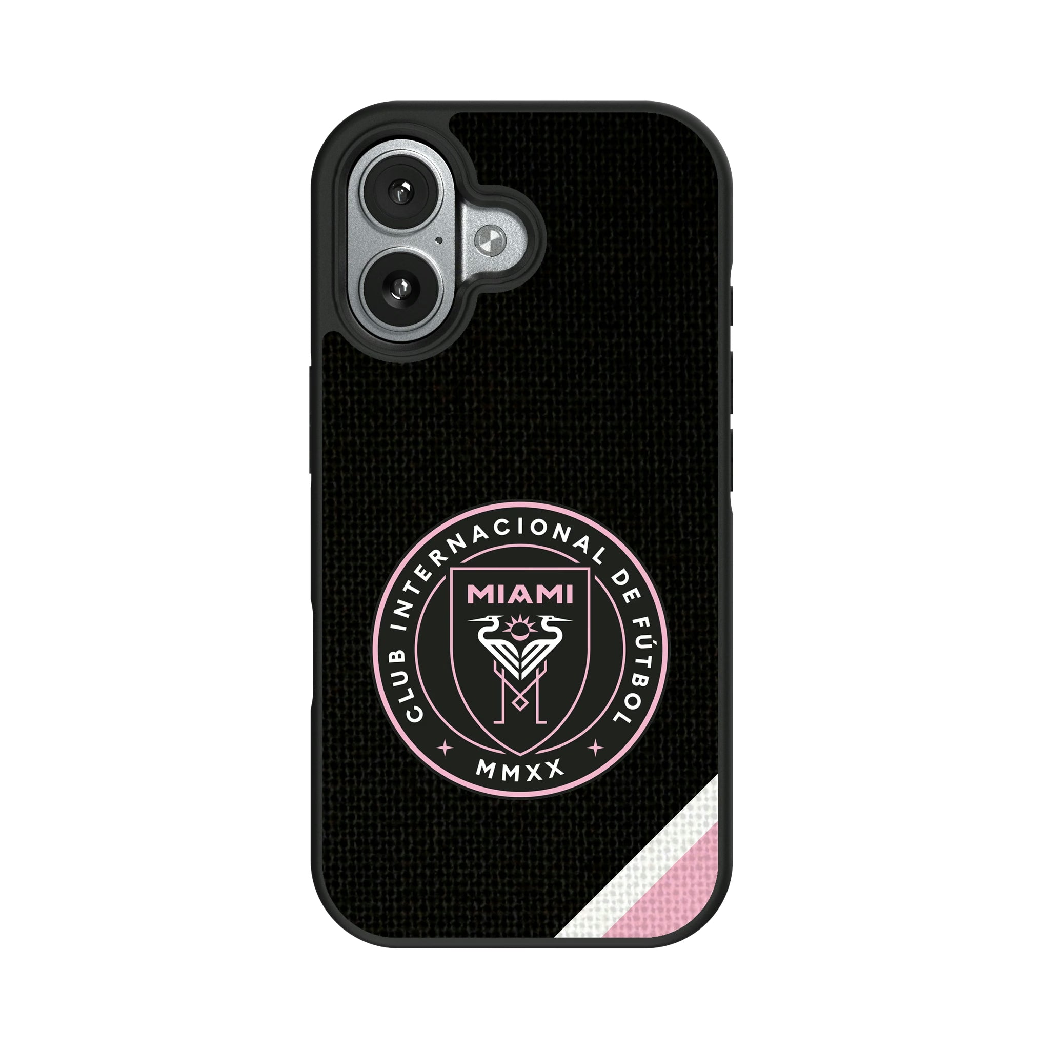 Inter Miami CF Diagonal Stripe Bump Case