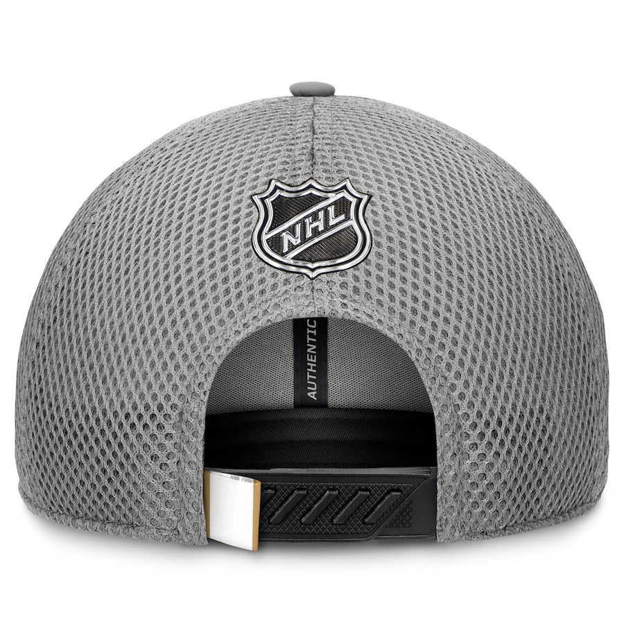 Florida Panthers Fanatics Pro Home Ice Trucker Snapback Hat - Storm Grey