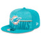 Miami Dolphins New Era Aqua 2023 NFL Training Camp 9FIFTY Snapback Hat - Aqua